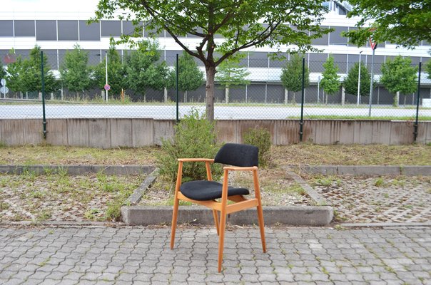 Model 411 Armchair by Hartmut Lohmeyer for Wilkhahn, 1950s, Set of 4-UF-1374412