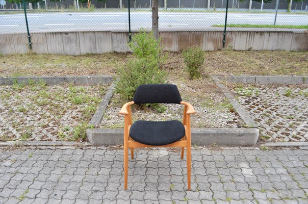 Model 411 Armchair by Hartmut Lohmeyer for Wilkhahn, 1950s, Set of 4-UF-1374412