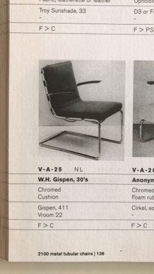 Model 411 Armchair from Gispen, 1930s-ORQ-1792345