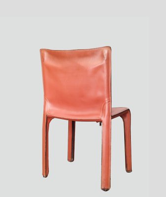 Model 412 Chair in Leather by Mario Bellini for Cassina, 1978-YUW-1819497