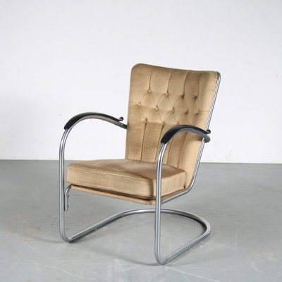 Model 412 Easy Chair from Gispen, Netherlands, 1950s-GG-1098868