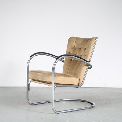 Model 412 Easy Chair from Gispen, Netherlands, 1950s-GG-1098868