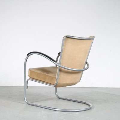 Model 412 Easy Chair from Gispen, Netherlands, 1950s-GG-1098868