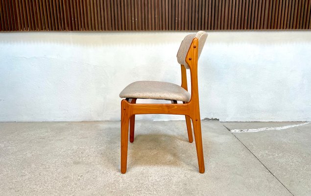 Model 49 Dining Chairs in Teak by Erik Buch for O.D. Møbler, Denmark, 1960s, Set of 4-JP-1374895