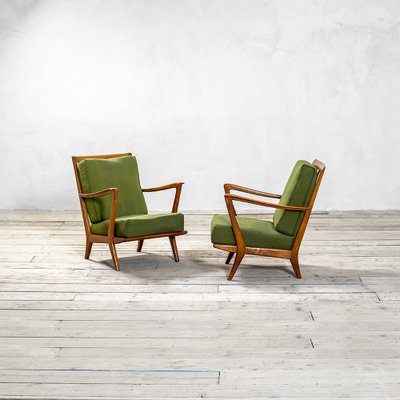 Model 516 Armchairs by Gio Ponti for Cassina, Set of 2-FWM-1066602