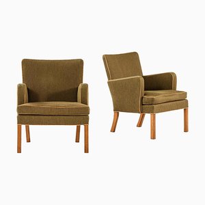 Model 5313 Easy Chairs y Kaare Klint attributed to Cabinetmaker Rud Rasmussen, 1935, Set of 2-SC-1446544