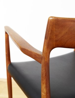 Model 57 Chair in Teak by Niels Otto Møller for J.L. Møllers, 1970s-XE-1765881