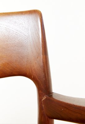 Model 57 Chair in Teak by Niels Otto Møller for J.L. Møllers, 1970s-XE-1765881