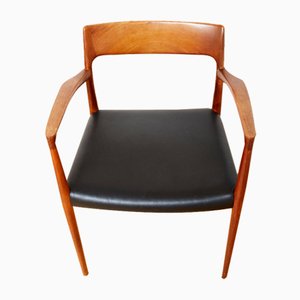 Model 57 Chair in Teak by Niels Otto Møller for J.L. Møllers, 1970s-XE-1765881