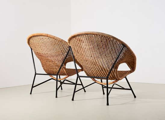 Model 600 Lounge Chairs by Dirk van Sliedregt for Gebroeders Jonkers, 1959, Set of 2-BPT-1797969