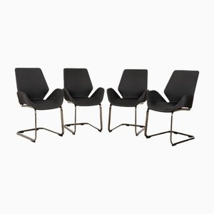 Model 610 Fabric Chairs from Rolf Benz, Set of 4-RQW-2016696