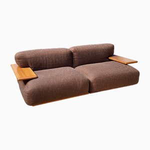 Model 613 Pianura 2-Seater Sofa by Mario Bellini for Cassina, Italy, 1970s-QZZ-1941411