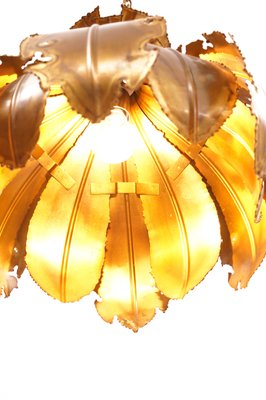 Model 6395 Brass Pendant Lamp from Holm Sørensen & Co, 1960s-KIJ-566455