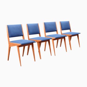 Model 666 Dining Chair by Jens Risom for Knoll International, 1950s, Set of 4-UF-1756005