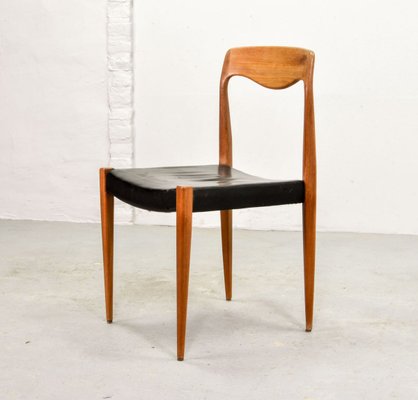 Model 71 Dining Chairs by Niels Otto Møller, 1950s, Set of 4-IXC-808625