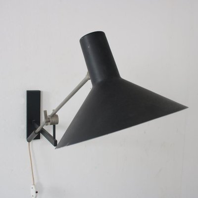 Model 7105 Wall Lamp by J. J. M. Hoogervorst for Anvia, Netherlands, 1960s-DV-1409896