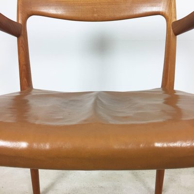 Model 77 Teak Armchair by Niels O. Möller for J. L. Møllers, Denmark, 1960s-QZ-1052897