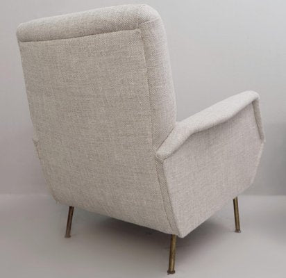 Model 803 Armchair with Brass Feet by Gio Ponti-FGA-923306