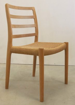 Model 85 Dining Chairs by Niels O Möller for J.L. Møllers, 1970s, Set of 4-FYZ-1818993