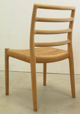 Model 85 Dining Chairs by Niels O Möller for J.L. Møllers, 1970s, Set of 4-FYZ-1818993