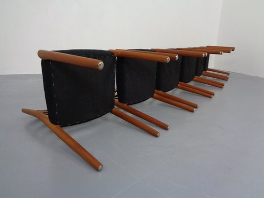 Model 85 Teak Dining Chairs by Niels Otto Møller for J. L. Møllers, 1960s, Set of 6-RDW-1377340