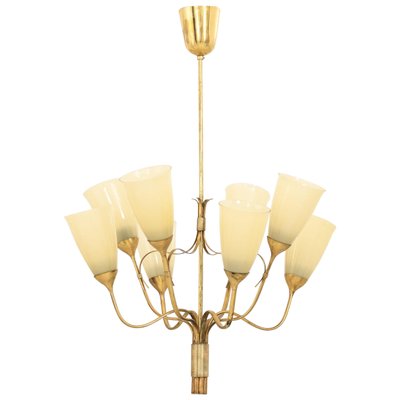 Model 9007/8 Ceiling Lamp attributed to Paavo Tynell for Idman, 1950s-SC-1416481