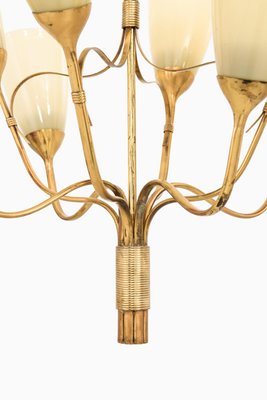 Model 9007/8 Ceiling Lamp attributed to Paavo Tynell for Idman, 1950s-SC-1416481