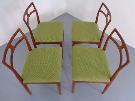 Model 94 Teak Dining Chairs by Johannes Andersen for Christian Linneberg, 1960s, Set of 4-RDW-1301386