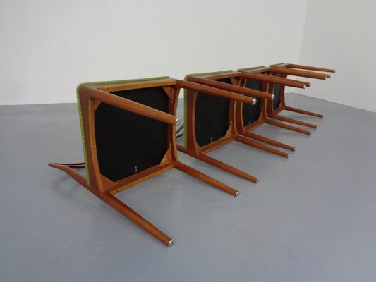 Model 94 Teak Dining Chairs by Johannes Andersen for Christian Linneberg, 1960s, Set of 4-RDW-1301386