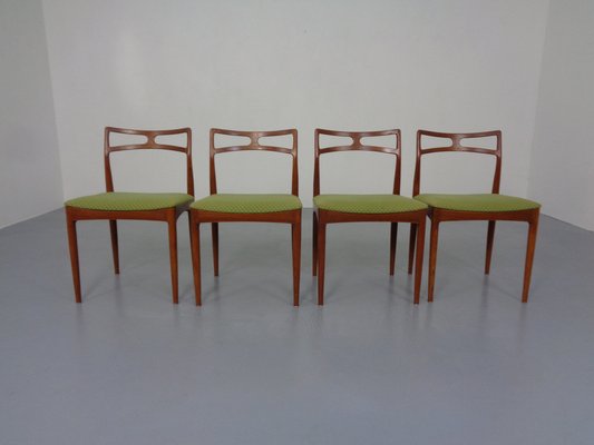 Model 94 Teak Dining Chairs by Johannes Andersen for Christian Linneberg, 1960s, Set of 4-RDW-1301386