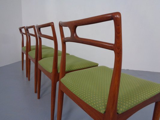 Model 94 Teak Dining Chairs by Johannes Andersen for Christian Linneberg, 1960s, Set of 4-RDW-1301386