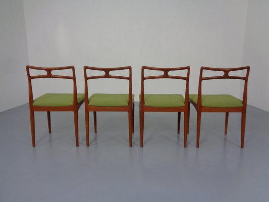 Model 94 Teak Dining Chairs by Johannes Andersen for Christian Linneberg, 1960s, Set of 4-RDW-1301386