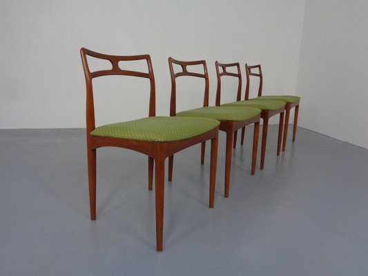 Model 94 Teak Dining Chairs by Johannes Andersen for Christian Linneberg, 1960s, Set of 4-RDW-1301386