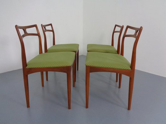 Model 94 Teak Dining Chairs by Johannes Andersen for Christian Linneberg, 1960s, Set of 4-RDW-1301386