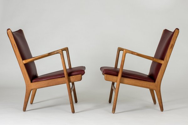 Model AP 16 Lounge Chairs by Hans J. Wegner for A.P. Stolen, 1960s, Set of 2-NL-568446