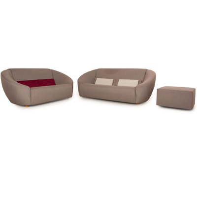 Model Avec Plaisir Sofa Set from Brühl, Set of 3-RQW-1820270