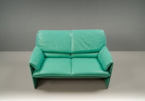 Model Bora Bèta Sofa in Mintgreen Leather by Axel Venthoven for Leolux, 1984-VLO-2019810