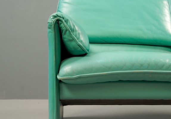 Model Bora Bèta Sofa in Mintgreen Leather by Axel Venthoven for Leolux, 1984-VLO-2019810