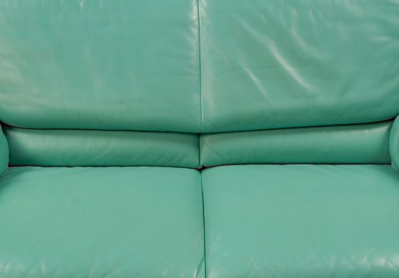 Model Bora Bèta Sofa in Mintgreen Leather by Axel Venthoven for Leolux, 1984-VLO-2019810