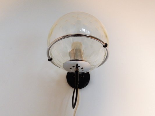 Model C-1725 Raindrop Glass Basketball Wall Lamp from Raak, 1970s-NV-2022638