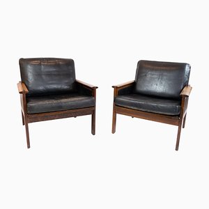 Model Capella Armchairs by Illum Wikkelsø, 1960s, Set of 2-UY-838851