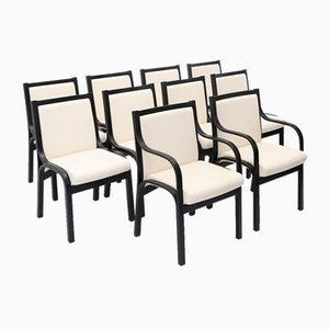 Model Cavour Dining Chairs by Vittorio Gregotti, Lodovico Meneghetti and Giotto Stoppino for Poltrona Frau, 1970s, Set of 10-EZ-1718118