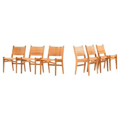 Model CH-31 Dining Chairs by Hans Wegner for Carl Hansen & Son in Denmark, Set of 6-SC-951490