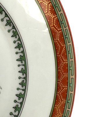 Model Chrysantheme Plates from Limoges, 1980s, Set of 5-EUT-1706258