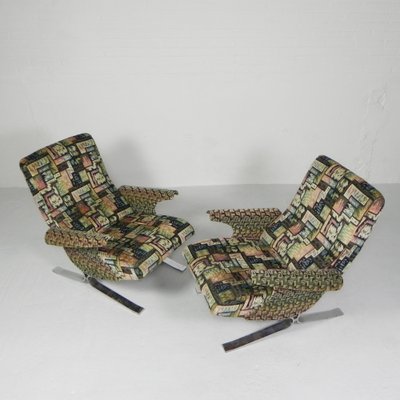 Model Copenhagen Armchairs by Francois Letourneur, 1960s, Set of 2-TL-1779502