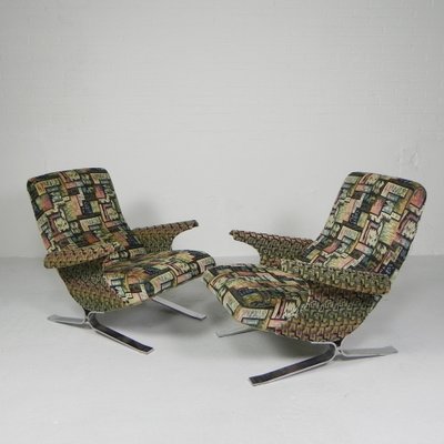 Model Copenhagen Armchairs by Francois Letourneur, 1960s, Set of 2-TL-1779502