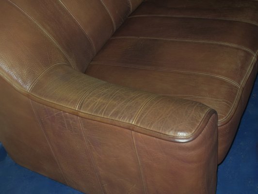 Model DS44 3-Seater Sofa in Buffalo Leather from de Sede, 1970s-ED-2035058