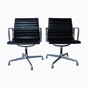 Model Ea 107 Office Chairs by Charles & Ray Eames for Vitra, 1970s, Set of 2-UY-1231813