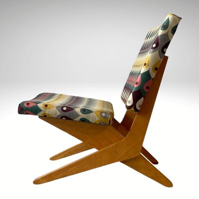 Model Fb18 Scissor Lounge Chair attributed to Jan Van Grunsven for Pastoe, Dutch, 1960s-BHG-1718639