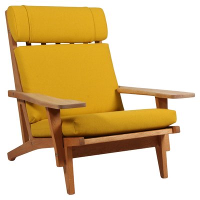 Model GE-375 Lounge Chair attributed to Hans J. Wegner for Getama, 1960s-HJB-1822315